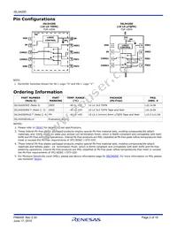 ISL54200IRZ-T Datasheet Page 2