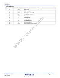 ISL54205BIRTZ-T Datasheet Page 3