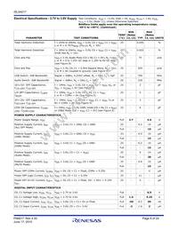 ISL54217IRUZ-T Datasheet Page 6