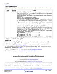 ISL54220IUZ-T Datasheet Page 15