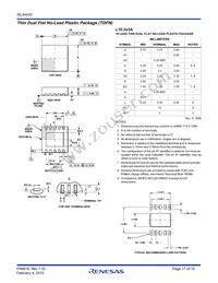 ISL54220IUZ-T Datasheet Page 17