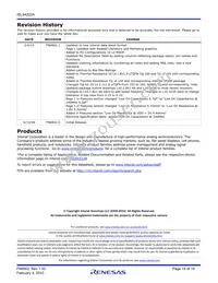 ISL54222AIUZ-T Datasheet Page 15