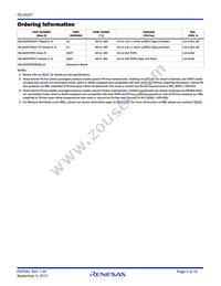 ISL54227IRUZ-T7A Datasheet Page 3