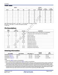 ISL54405IVZ-T Datasheet Page 3