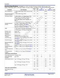 ISL54405IVZ-T Datasheet Page 5