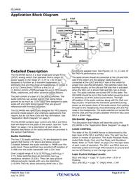 ISL54406IRTZ-T Datasheet Page 9