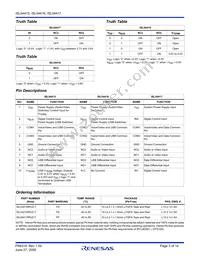 ISL54417IRUZ-T Datasheet Page 3