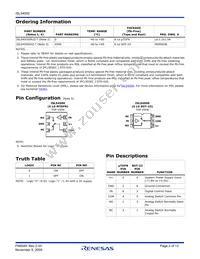 ISL54500IRUZ-T Datasheet Page 2