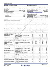 ISL54501IRUZ-T Datasheet Page 4