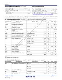 ISL55001IBZ-T13 Datasheet Page 2