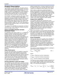 ISL55001IBZ-T13 Datasheet Page 8