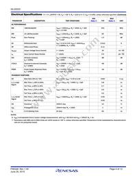 ISL55033IRTZ Datasheet Page 4