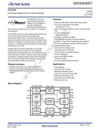 ISL5586DIMZ Datasheet Cover