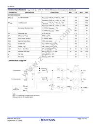 ISL59114IRUZ-T7 Datasheet Page 3