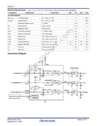 ISL59117IIZ-T7 Datasheet Page 3