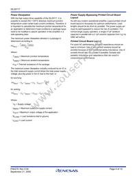 ISL59117IIZ-T7 Datasheet Page 9