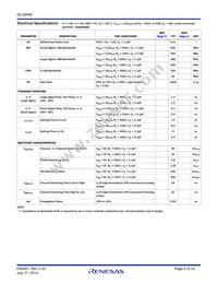 ISL59446IRZ-T7 Datasheet Page 5