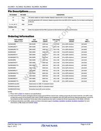 ISL59602IRZ-T7A Datasheet Page 4