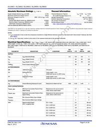 ISL59602IRZ-T7A Datasheet Page 6