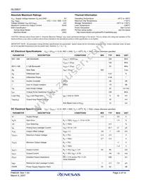 ISL59837IAZ-T7 Datasheet Page 2