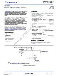 ISL60002B-33W Datasheet Cover