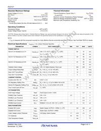 ISL6121LIBZA-T Datasheet Page 3