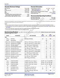 ISL6146EFRZ-T7A Datasheet Page 6