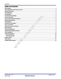 ISL6208CIRZ-T Datasheet Page 2