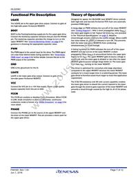 ISL6208CIRZ-T Datasheet Page 7