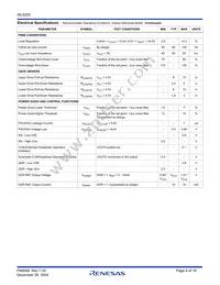 ISL6225CAZA-T Datasheet Page 4
