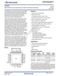 ISL6228IRTZ Datasheet Cover