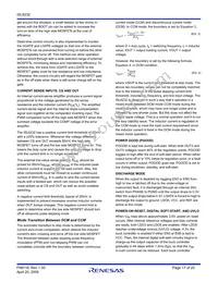 ISL6232CAZA-T Datasheet Page 17