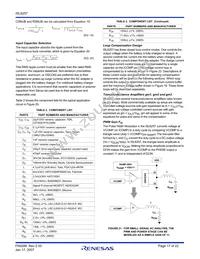 ISL6257HRZ-T Datasheet Page 17