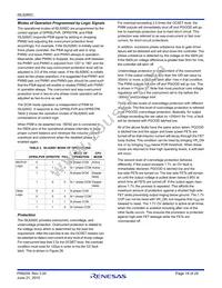 ISL6260CIRZ Datasheet Page 19