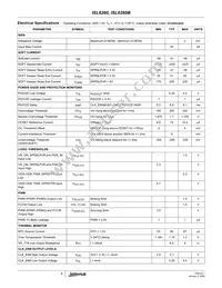 ISL6260CRZ-T Datasheet Page 5