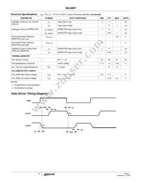 ISL6261CR7Z-T Datasheet Page 5