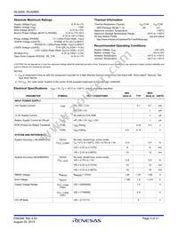 ISL6266AHRZ-T Datasheet Page 3