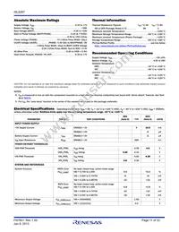 ISL6267HRZ Datasheet Page 11