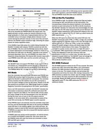 ISL6267HRZ Datasheet Page 17