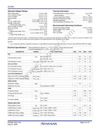ISL6268CAZ-T Datasheet Page 4
