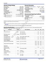 ISL6269AIRZ-T Datasheet Page 5