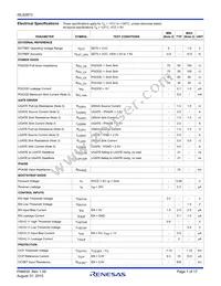 ISL62873HRUZ-T Datasheet Page 7