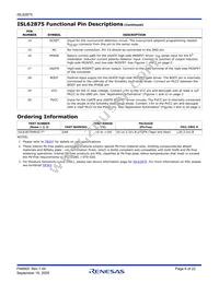 ISL62875HRUZ-T Datasheet Page 6