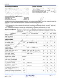 ISL6292BCR-T Datasheet Page 2