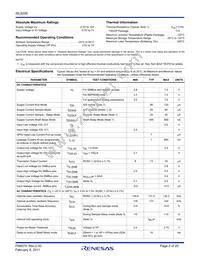 ISL6295CV-T Datasheet Page 2