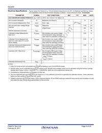 ISL6295CV-T Datasheet Page 3