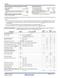 ISL6296DH-T Datasheet Page 3