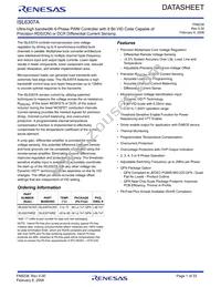 ISL6307AIRZ-T Datasheet Cover