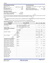 ISL6307IRZ-T Datasheet Page 8