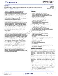 ISL6312CRZ-TR5312 Datasheet Cover